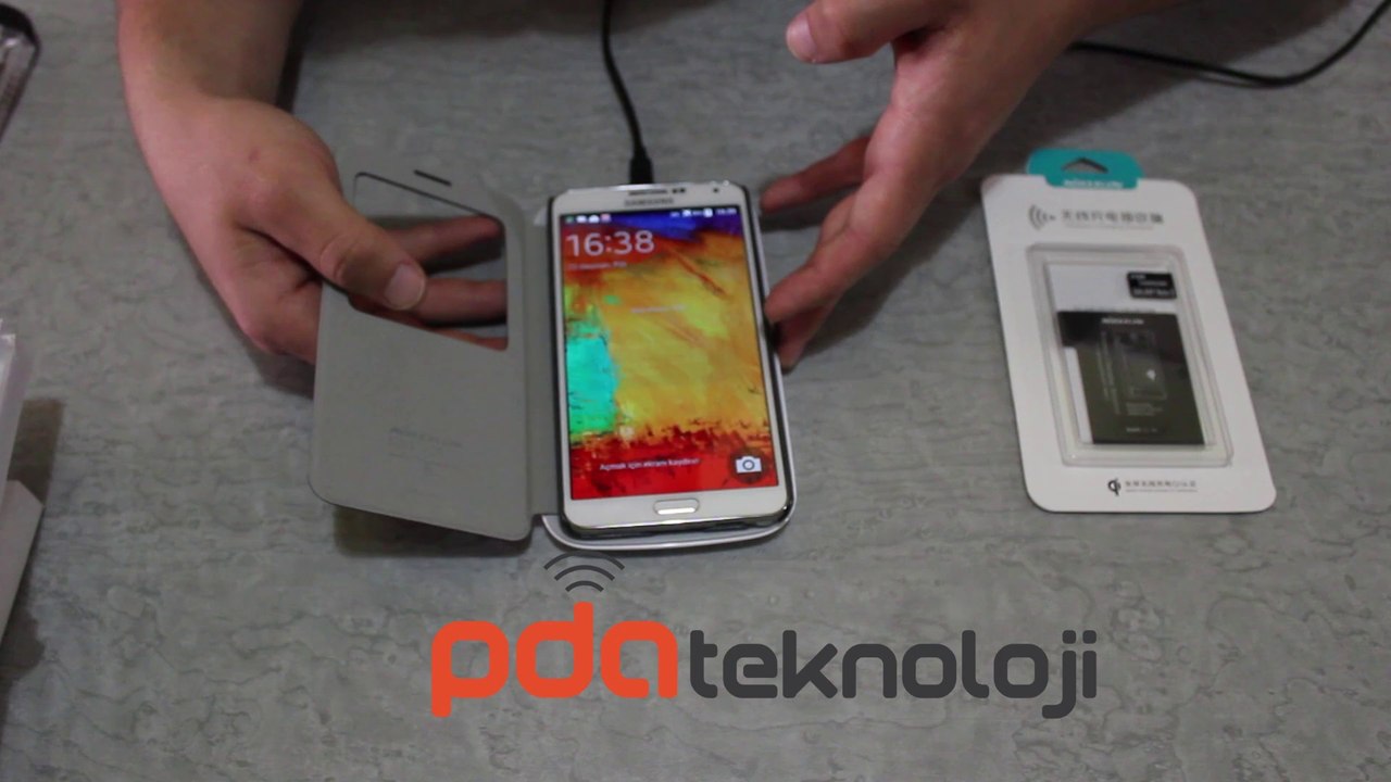 Samsung N9000 Galaxy Note 3 Nillkin Magic Case + Kablosuz Şarj Entegresi Tanıtım Videosu