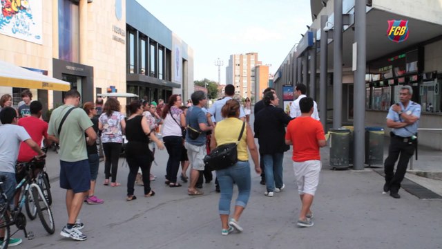 Presentación de Claudio Bravo como nuevo jugador del Barça
