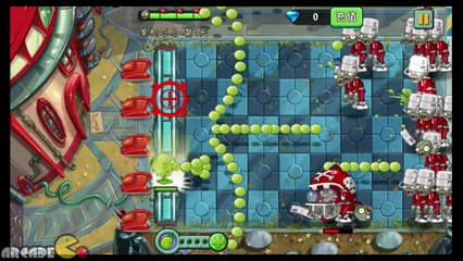 Plants Vs Zombies 2 Kung World  Far Future ONE BY ONE (China IOS Version)