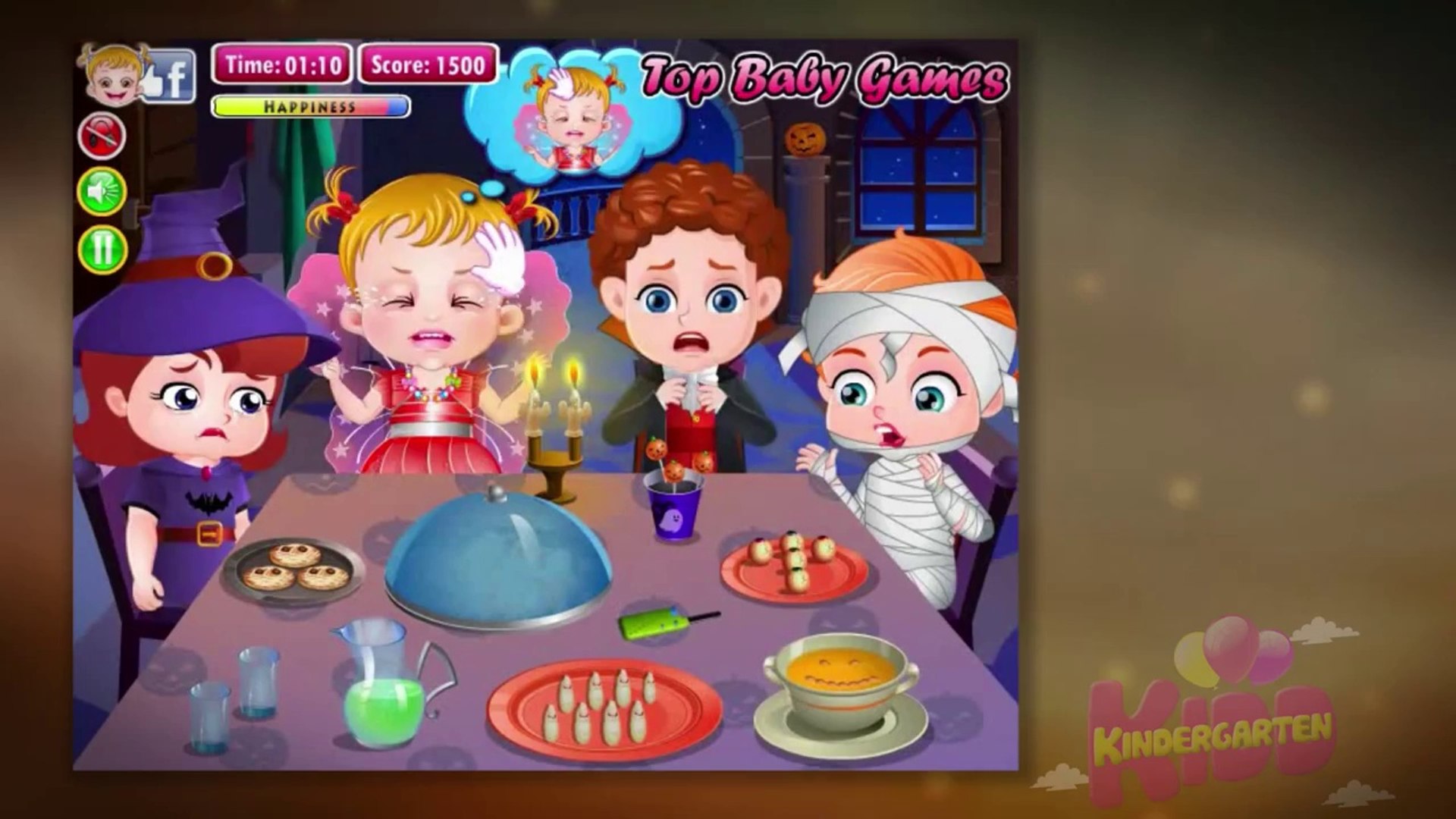 Best Free Baby Games - Baby Hazel - Halloween Party (2014) - Free Online  Game for Kids - video Dailymotion