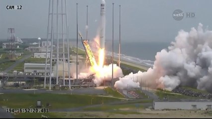 اوربيتال سايسنز اطلقت مركبة سيغنس الى محطة الفضاء الدولية