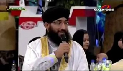 Mufti Muhammad Hanif Qureshi with Dr.Aamir Liaqat on Expresss chanel.13-july-2014.Part 1