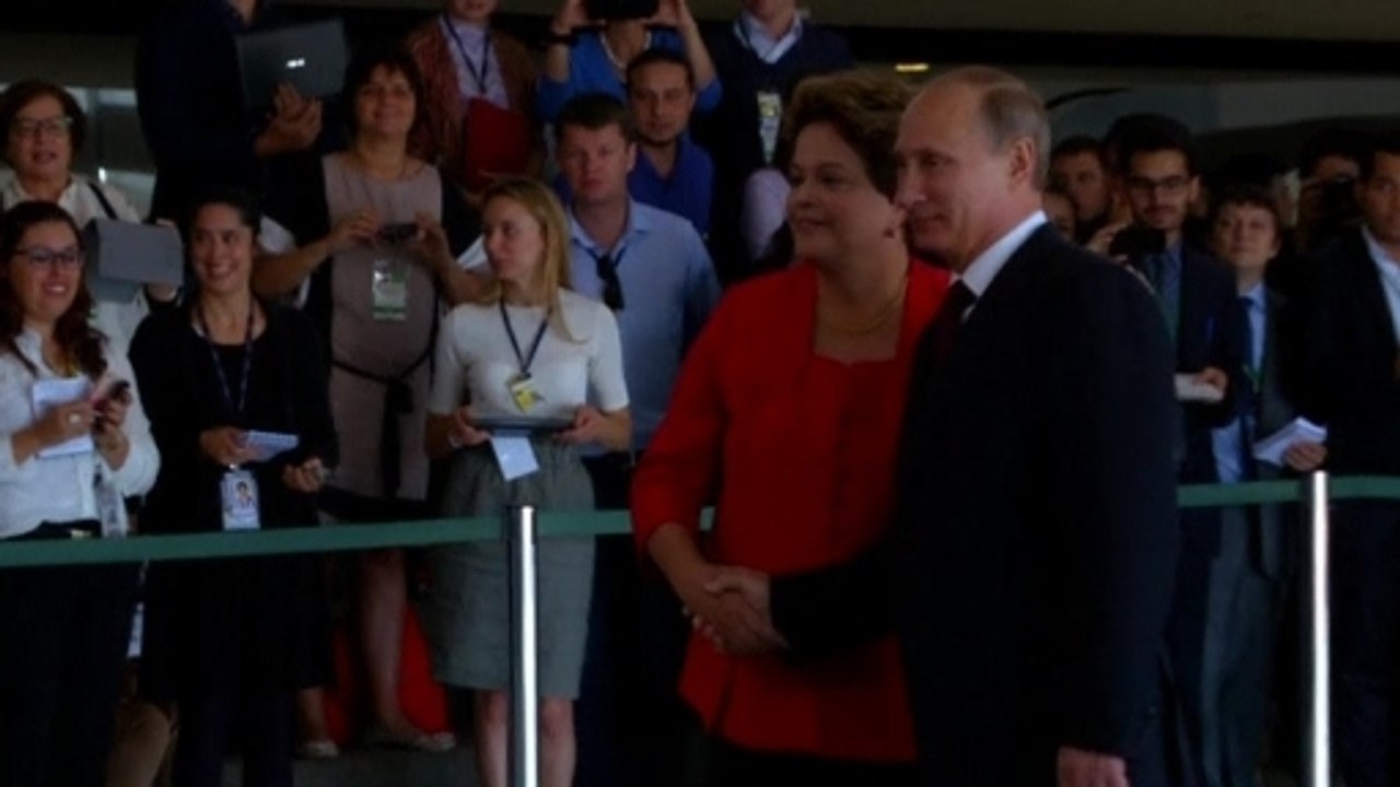 Rousseff welcomes Putin