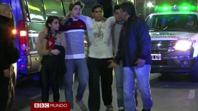 Tras la derrota, la ira: desmanes en Buenos Aires