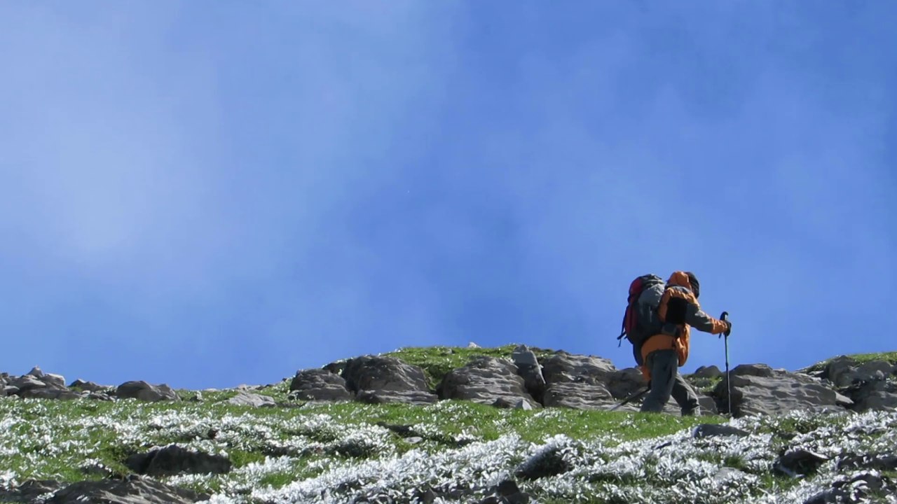 En montant au sommet du Visaurin