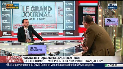 Lionel Zinsou, président du Comité Exécutif de PAI Partners, dans Le Grand Journal - 14/07 2/4