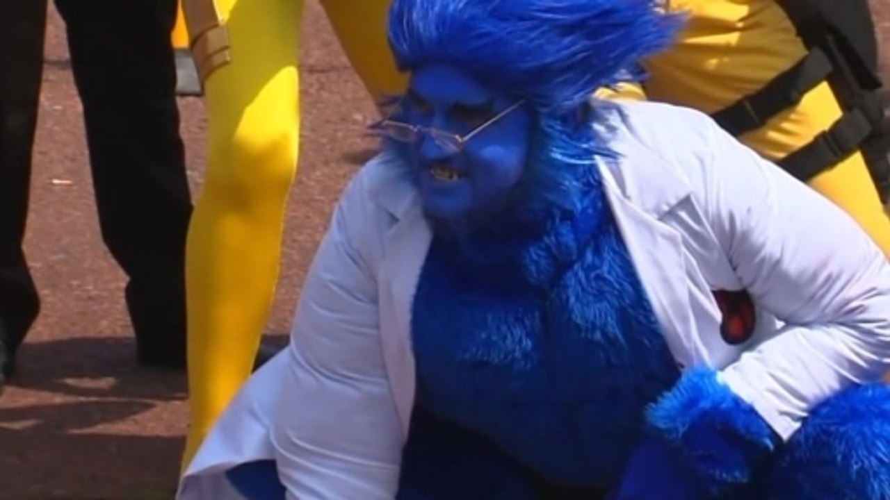 Comic con fun in London