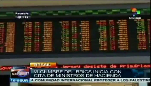 Inicia en Brasil la cumbre de países BRICS