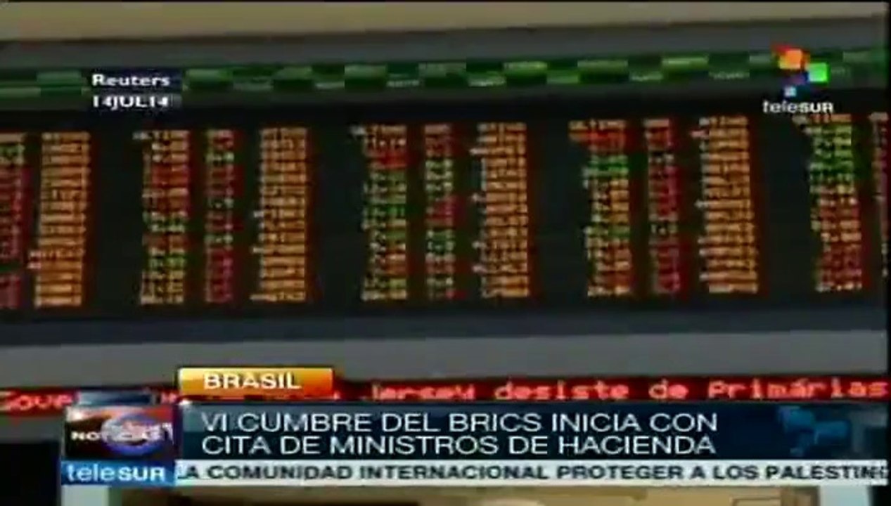 Inicia en Brasil la cumbre de países BRICS