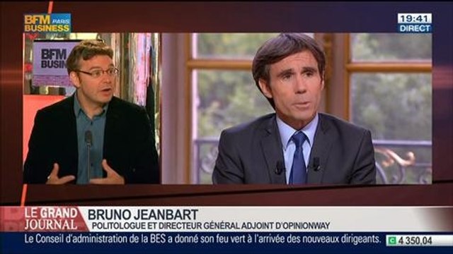 Sophie de Ravinel, Bruno Jeanbart et Benaouda Abdeddaïm, dans Le Grand Journal - 14/07 6/7