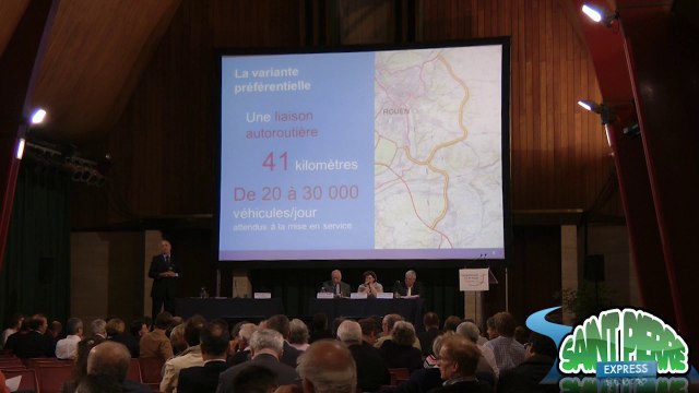 Contournement Est de Rouen - liaison A28-A13 - Ouverture à Rouen - 9 -pour les milieux économique, c'est oui à la concession, il faut le faire dès maintenant, et c'est aux citoyens et aux usagers de payer l'infrastructure.