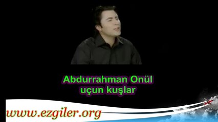 Abdurrahman Önül-Uçun kuşlar
