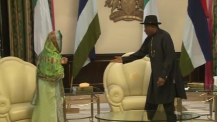 Nigerian leader promises Malala missing girls will be home "soon"