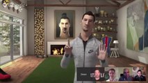 Zlatan advice on Girlfriends Google+ Hangout