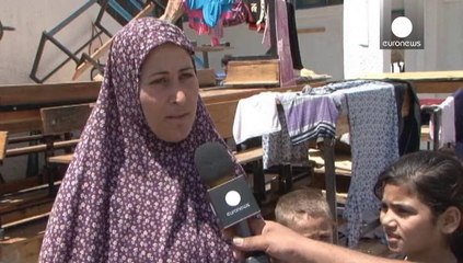 Palestinian families flee homes in northern Gaza after Israeli warning