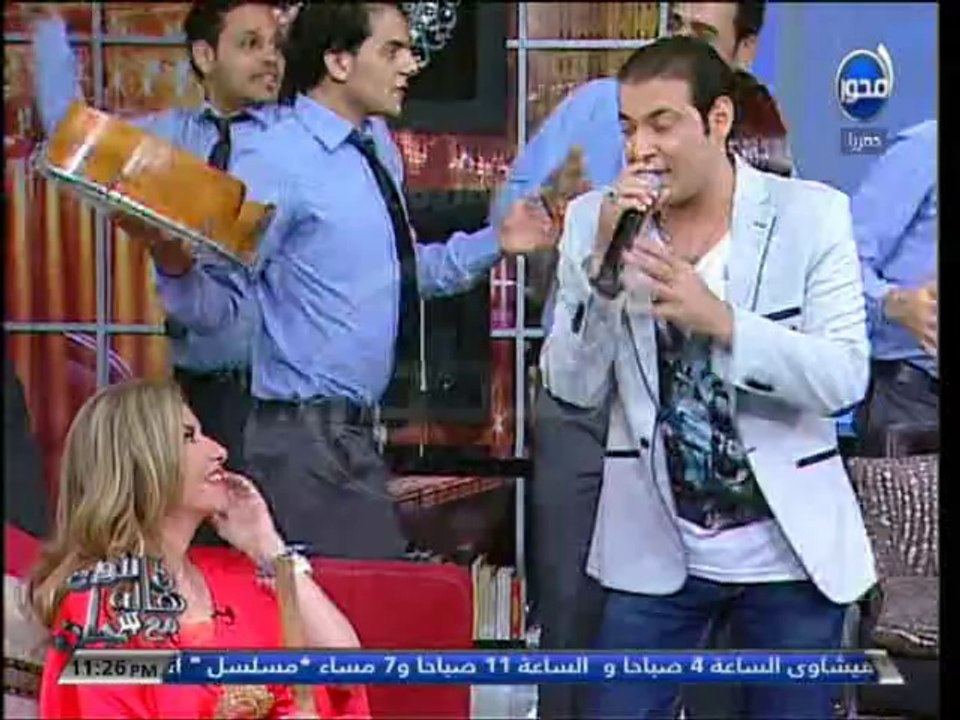 #آن_الأوان - سعد الصغير يغني أركب الحنطور مع فرقتة وهالة سرحان ترقص بالعصا