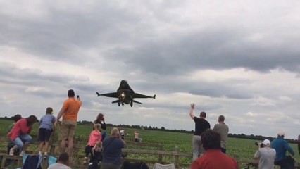 F16 en rase-motte