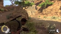 Sniper Elite 3 - TEMPLE OF DOOM - Campaign Gameplay Walkthrough