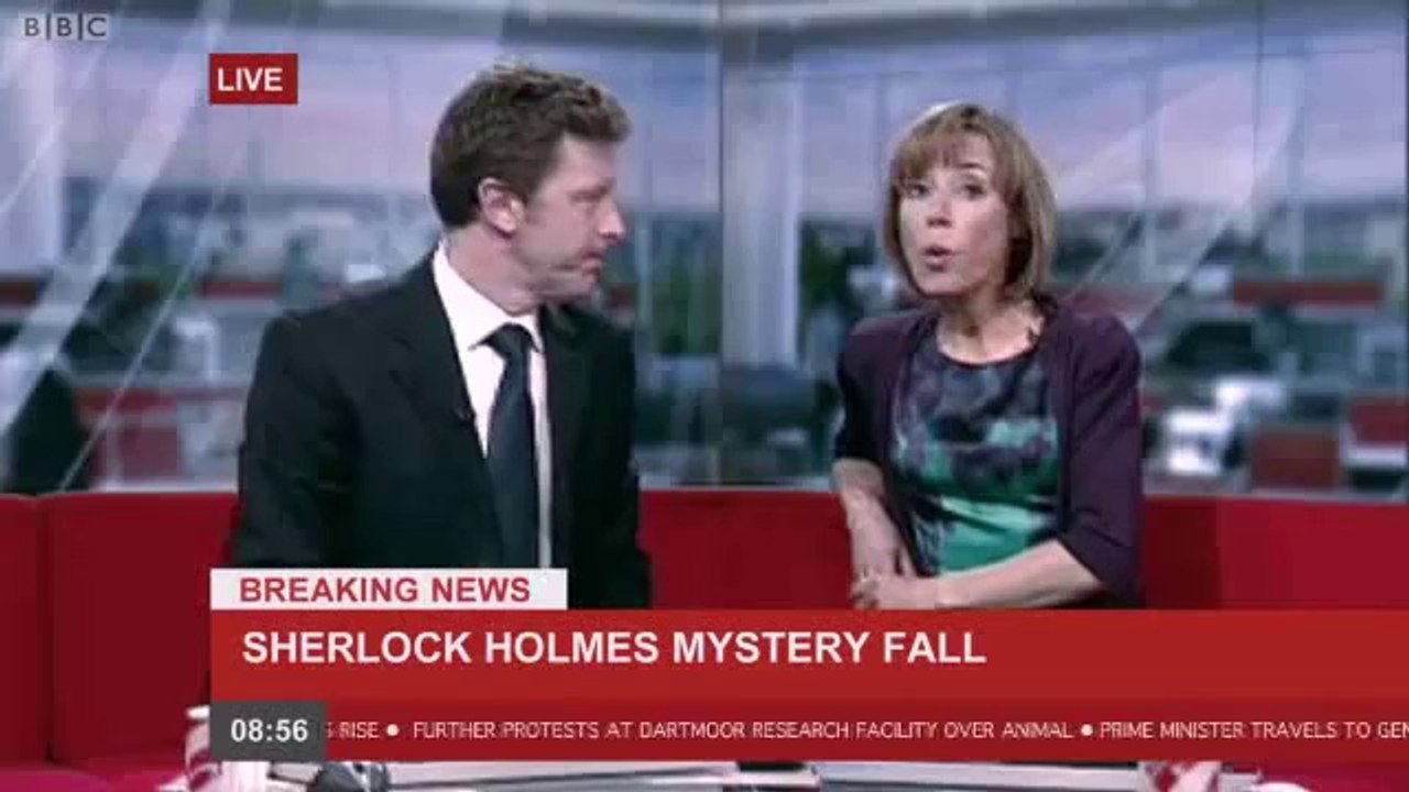 News Broadcast - The Reichenbach Fall