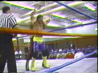 THE MASKED PROFESSOR VS JERRY LYNN