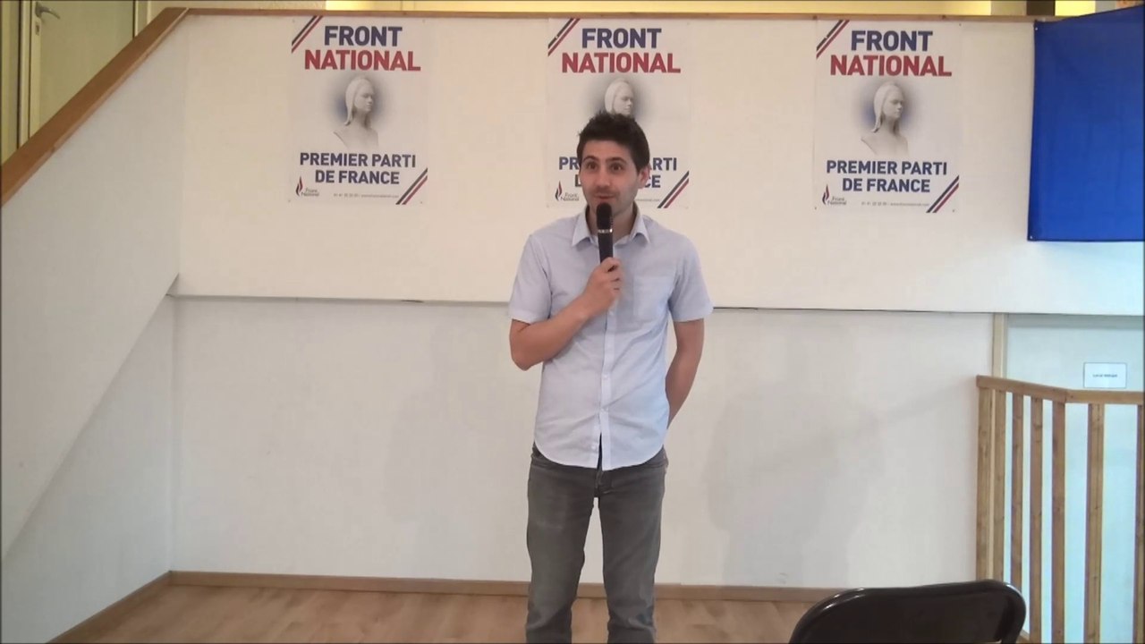Julien Leonardelli  Discours du 27 juin 2014 (Apéritif Patriotique du FNJ31)