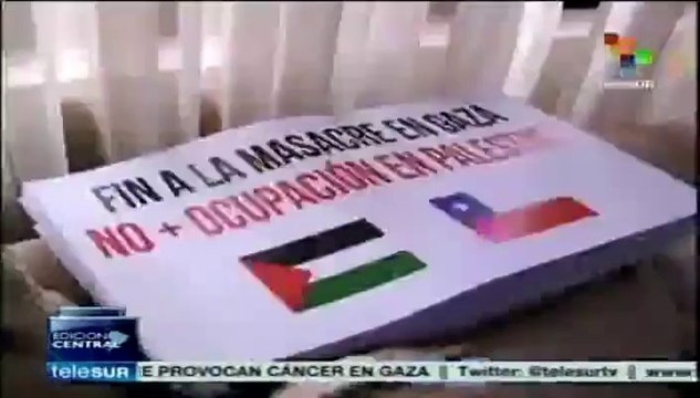 Parlamentarios chilenos rechazan los ataques de Israel a Palestina