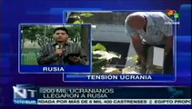 ACNUR felicita a Rusia por atención brindada a refugiados ucranianos