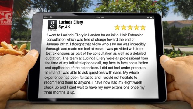 Lucinda Ellery London Incredible 5 Star Review by A G.