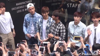 140412 Staff 명동점 이벤트-빅스(VIXX) 출·퇴근길