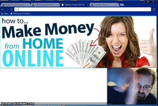Work From Home And Make Money Online TODAY With Instant PayDay Network