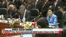 Korea, ASEAN to hold summit in December