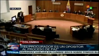 Colombia: en riesgo la reelección del procurador Alejandro Ordónez