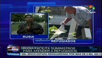 Aumenta número de ucranianos refugiados en Rusia