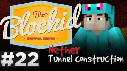 Minecraft Blockid Survival: #22 - Stream Speed build (Custom Modded Survival Server)