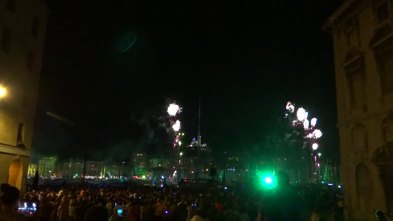 Feu d'artifice à Marseille 1