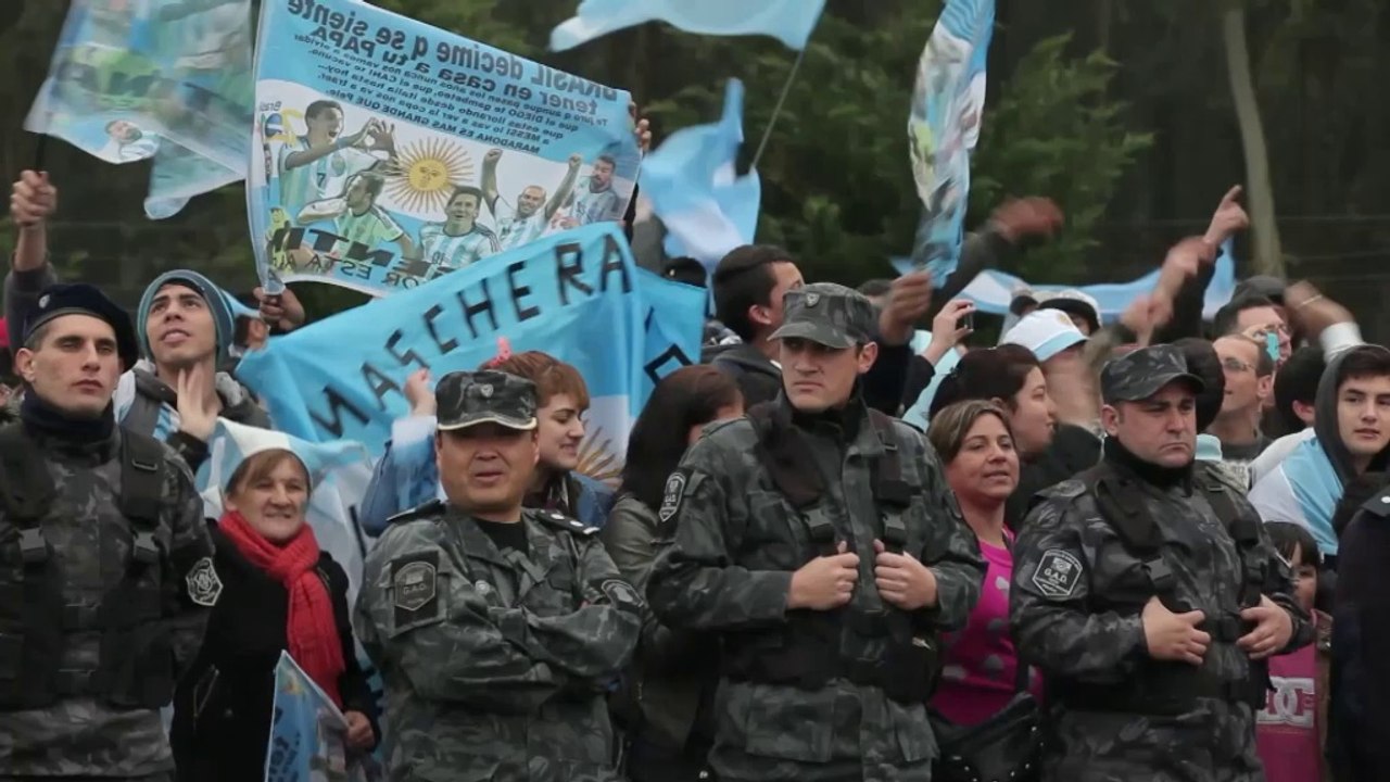 WM 2014: Argentinien feiert seine Vize-Weltmeister