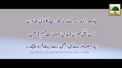 Telethon for Jamia tul Madina - 20 July Sunday 10 05pm Pak Time - Promo 02