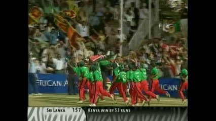 _KENYA UPSET SRI LANKA AT THE 2003 CRICKET WORLD CUP_ 720p HD Highlights