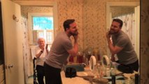 Man Shaves Beard In Honor Of Grandmother Turning 100