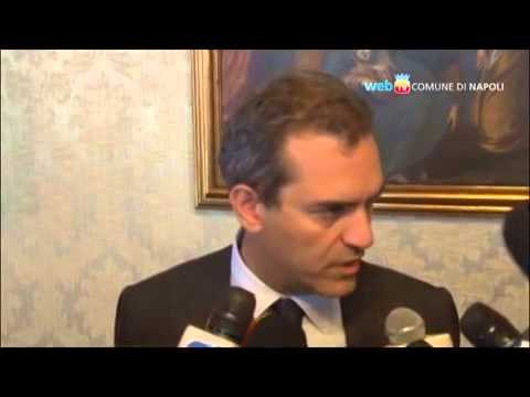 Napoli - Crollo Galleria, De Magistris: Killeraggio mediatico contro il Comune -1- (14.07.14)