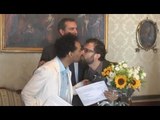 Napoli - Matrimoni gay, prima coppia registrata in Città -1- (14.07.14)
