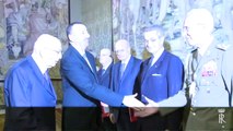 Roma - Napolitano con il Presidente della Repubblica dell'Azerbaigian Ilham Aliyev (14.07.14)