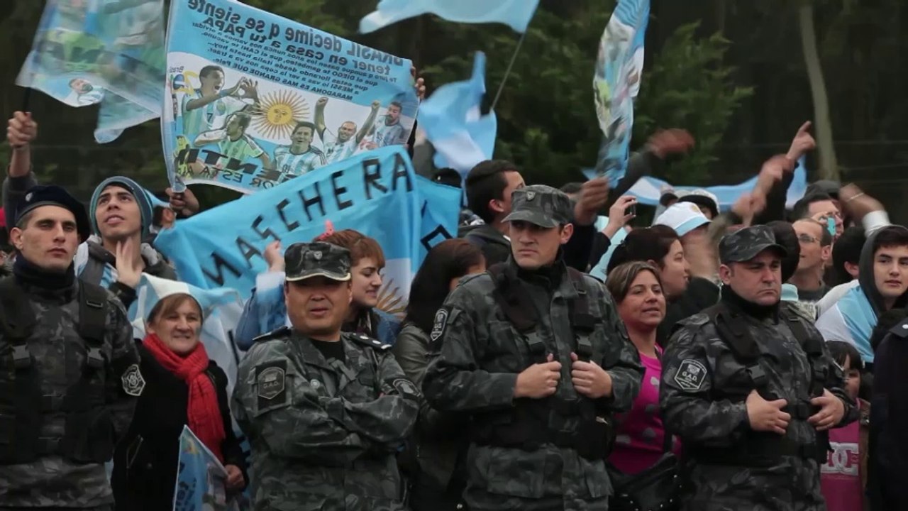 Argentyńczycy przywitali swoich reprezentantów