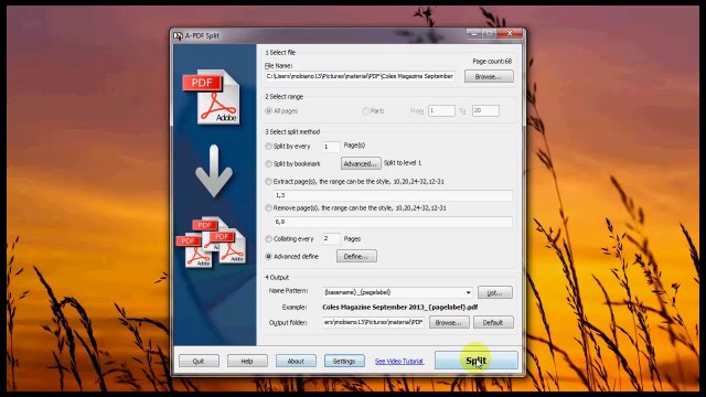 User-friendly Split PDF for Mac to Split Large PDF smoothly on Mac OS