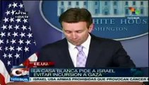 Estados Unidos pide a Israel evitar incursión terrestre en Gaza