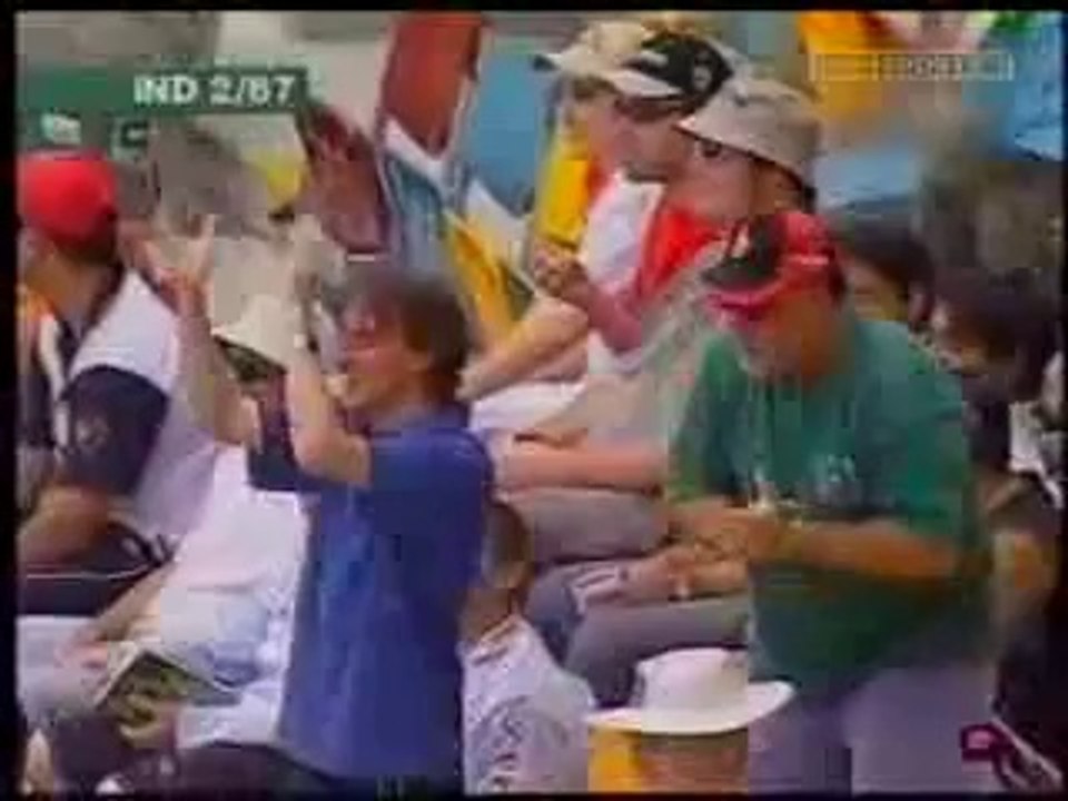 Sourav Ganguly vs The Short Ball VB Series 2003-04