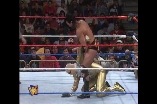 WWF Royal Rumble 1996 Razor Ramon vs Goldust Part 3