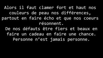 M. Pokora - Reste comme tu es (Lyrics / Paroles)