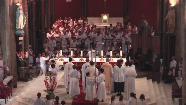 La messe des Bandas aux Fêtes de Bayonne