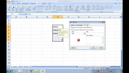 5 DATA VALIDATION